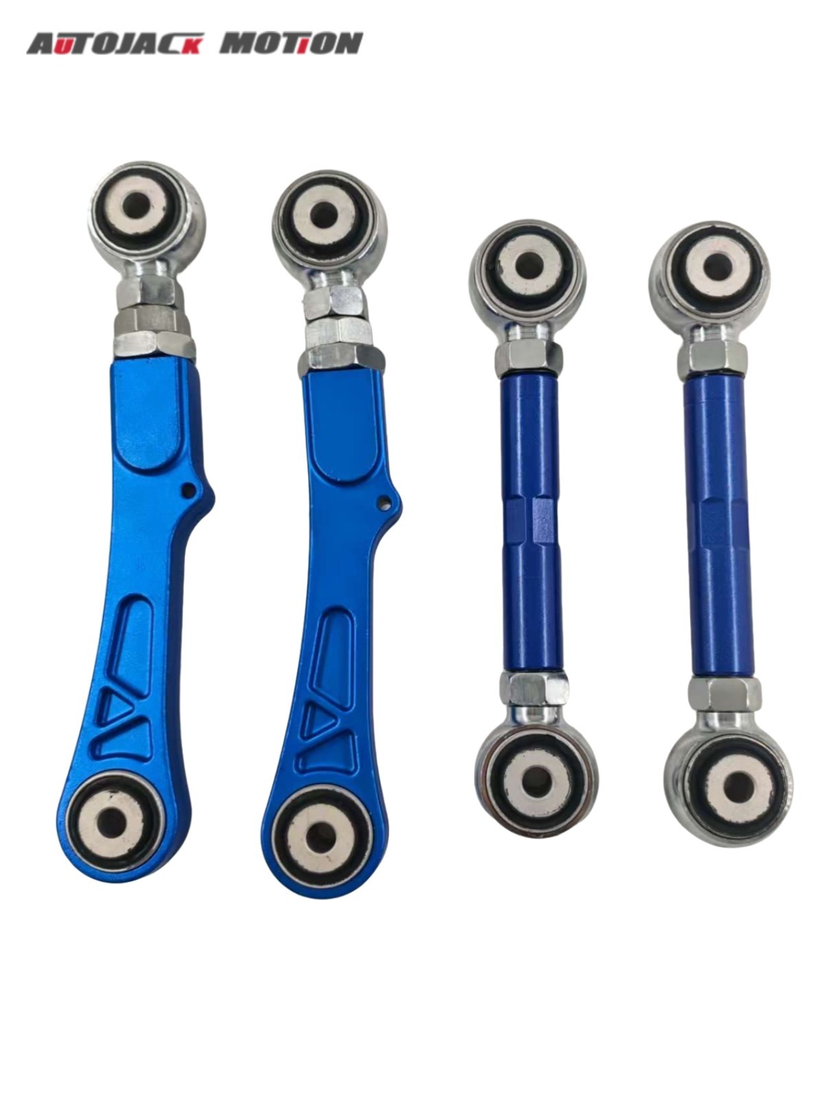 4PCs Set Adjustable Rear Camber Arms+Toe Angle Arms for Tesla Model S X 14/16-20