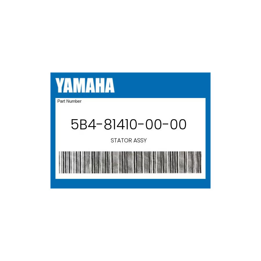 Yamaha Genuine Stator Assy - 5B4-81410-00-00