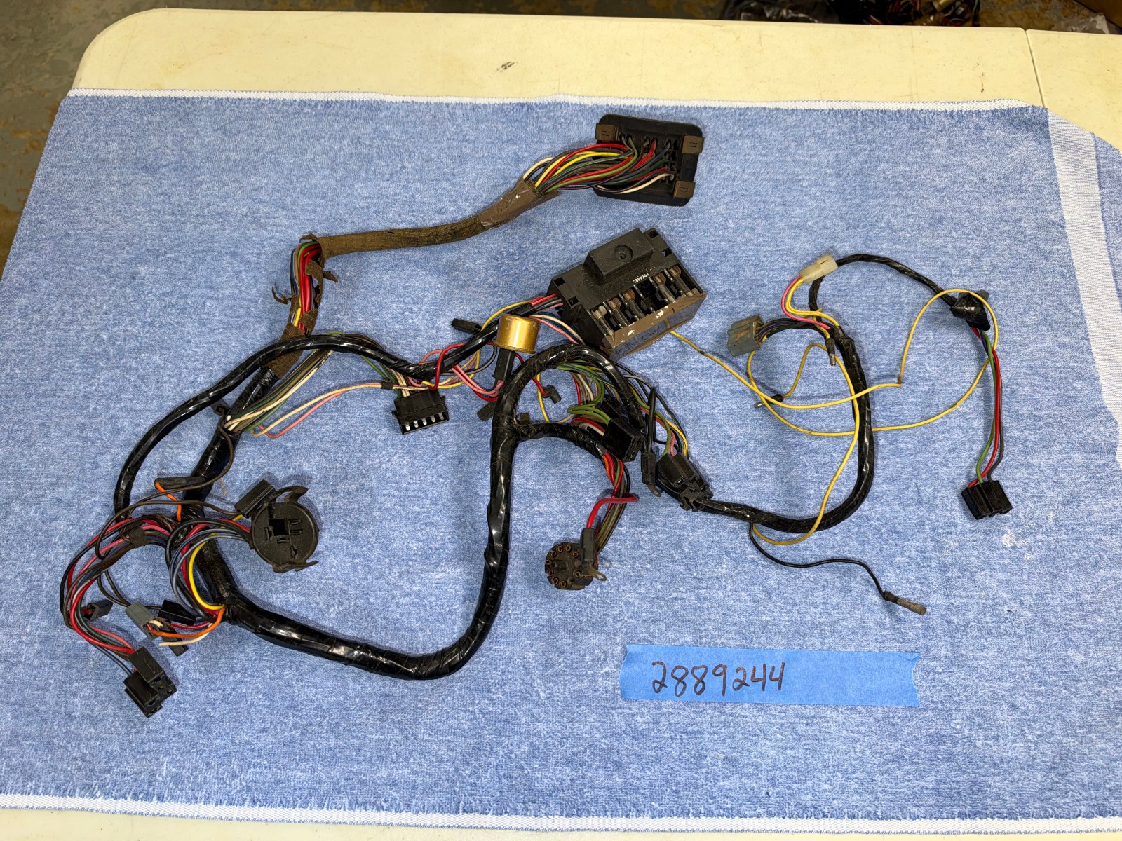 1968 68 DODGE CORONET ROAD RUNNER STANDARD DASH HARNESS 2889244  NON RALLYE
