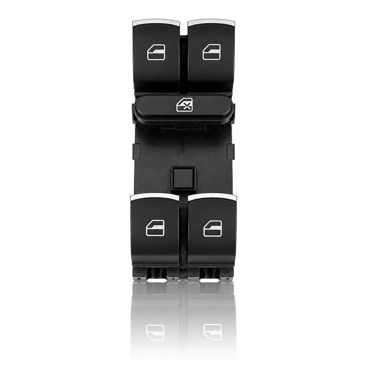 VW Golf Jetta Passat Tiguan CC Window Switch 5K4959857 Black Chrome OEM NEW