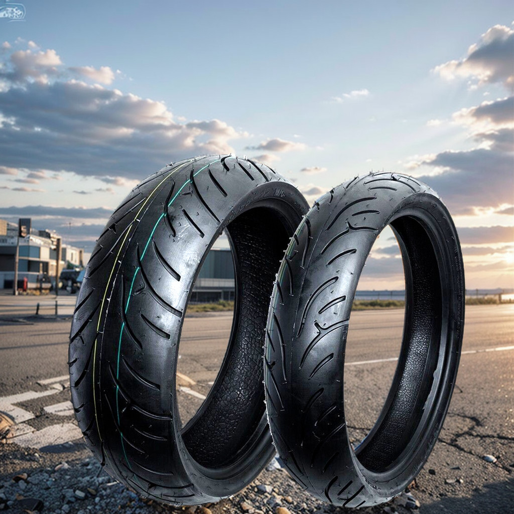 Max Motosports Motorcycle Tire Set Front 120/70-17 Rear 180/55-17
