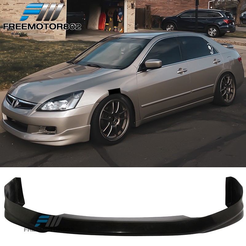 Fits 06-07 Honda Accord Sedan HFP-Style PU Front Bumper Lip Spoiler