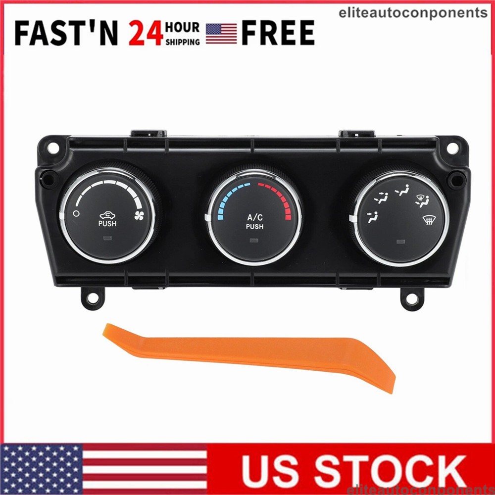 A/C Heater Control Unit for 2011-2014 Jeep Wrangler, Replaces OEM #55111167 US A/C Heater Control Unit for 2011-2014 Jeep Wrangler, Replaces OEM #55111167 US