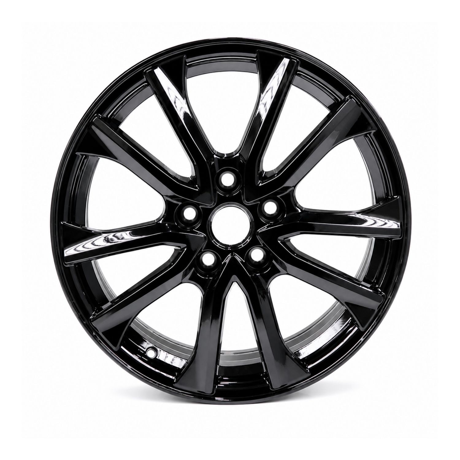 One 19 Inch Black Alloy Wheel for 2016-2025 Honda CR-V 5x114.3 19x7.5 +45ET Z09A