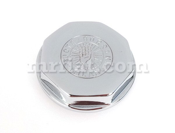 Fiat 500 Borrani Center Cap Set (4 Pieces) New Fiat 500 Borrani Center Cap Set (4 Pieces) New