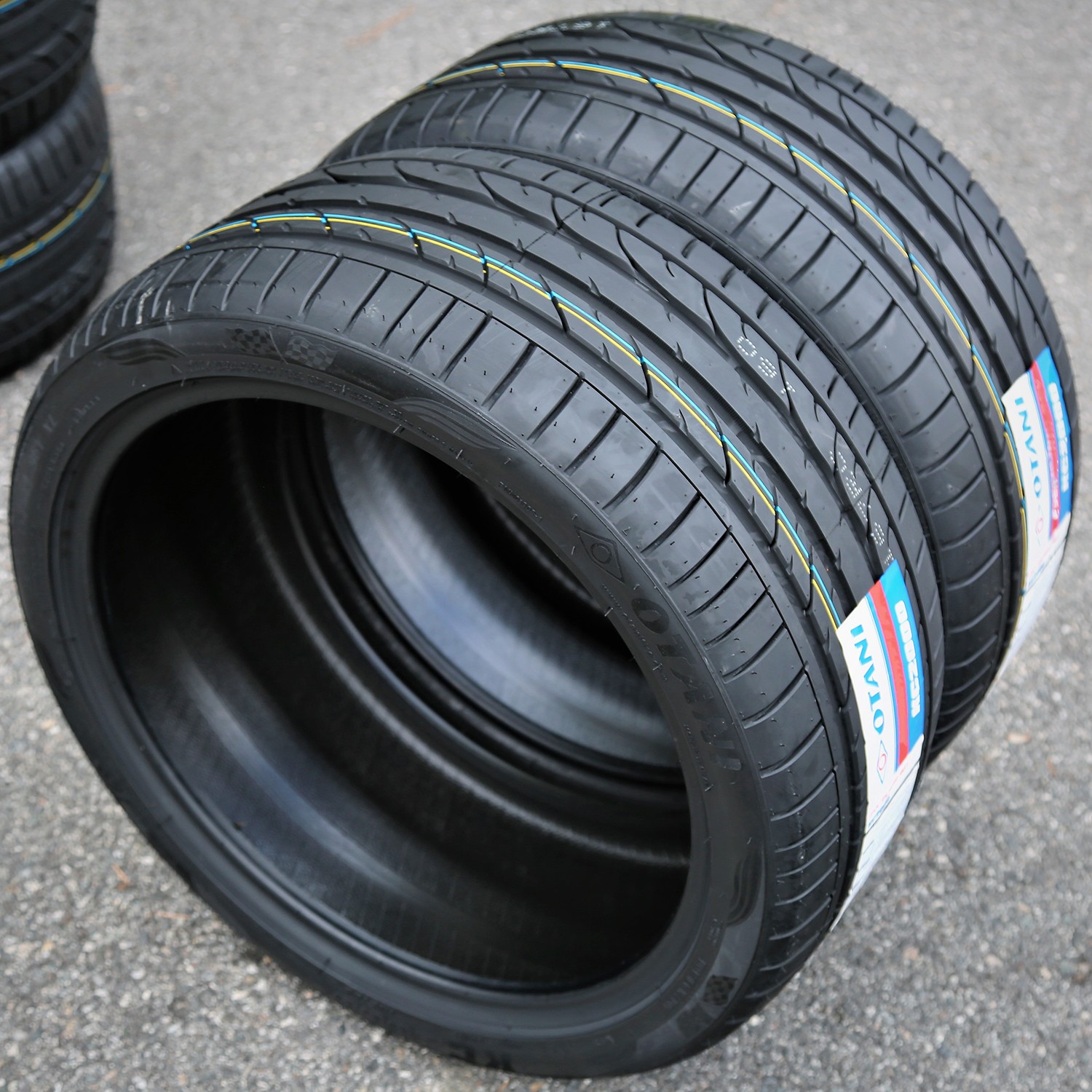 2 Otani KC2000 245/45R19 ZR 98Y XL All Season High Performance Tires UTQG 320AA