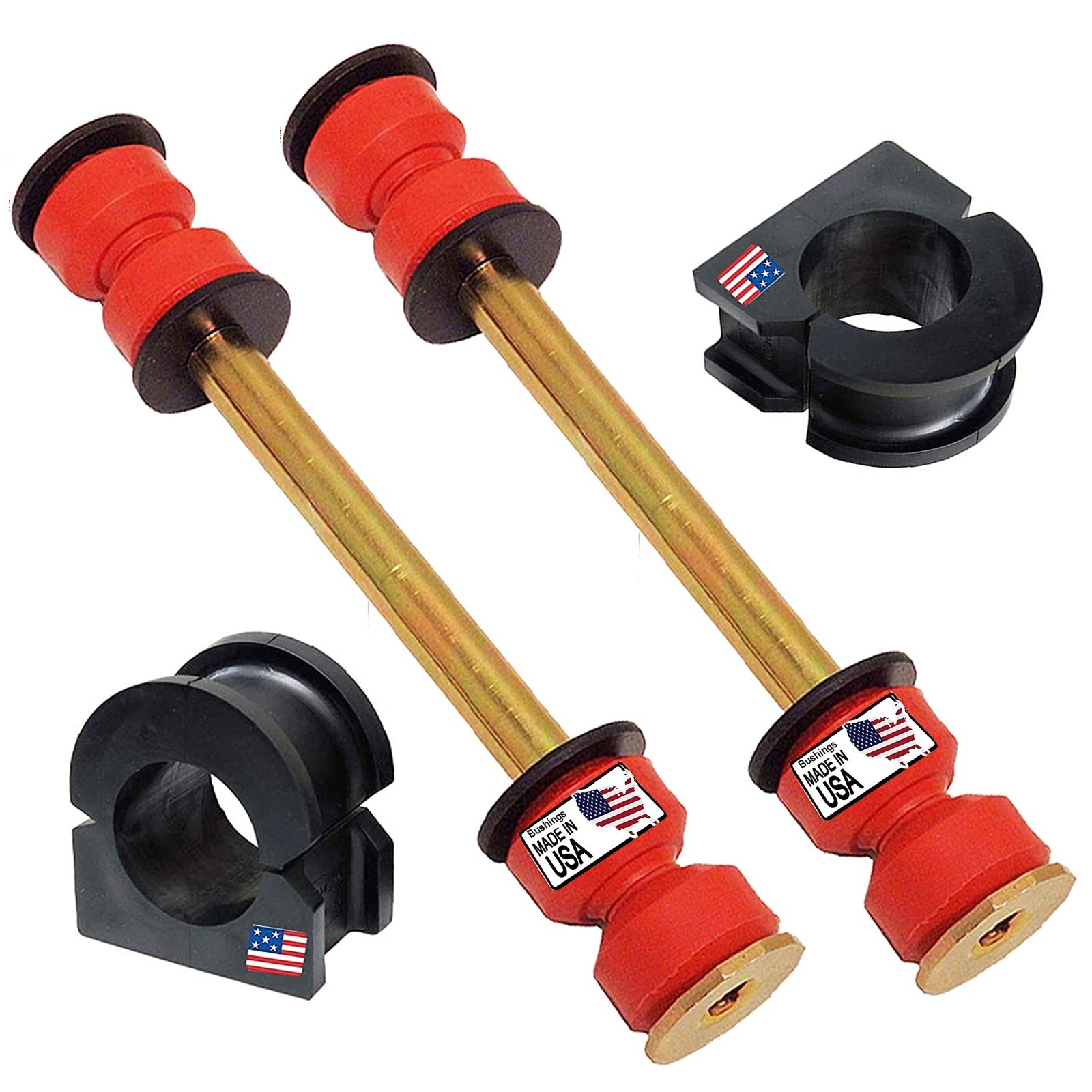 4PC Suspension Sway Bar Links Bushings Chevrolet Silverado Suburban Tahoe K80631