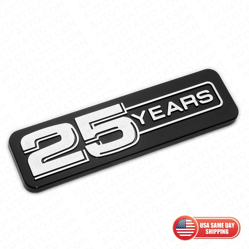 Toyota Sienna 25 Years 25Th Anniversary Liftgate Hatch Badge Nameplate Emblem