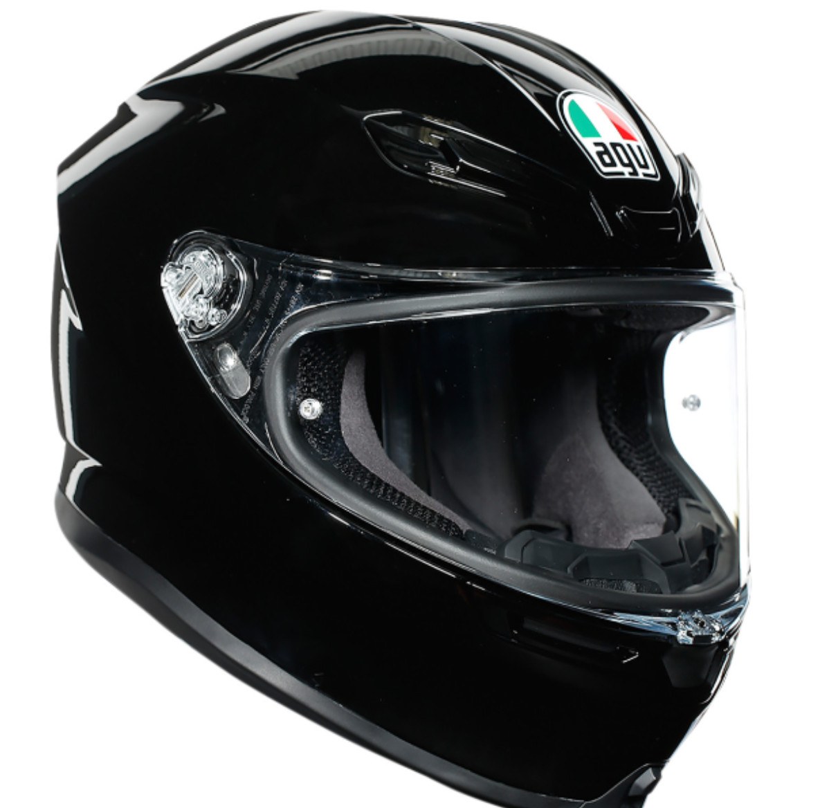 AGV K6 MONO MOTORCYLE POWERSPORTS HELMET 216310O4MY00104 K6 Helmet - Black - XS