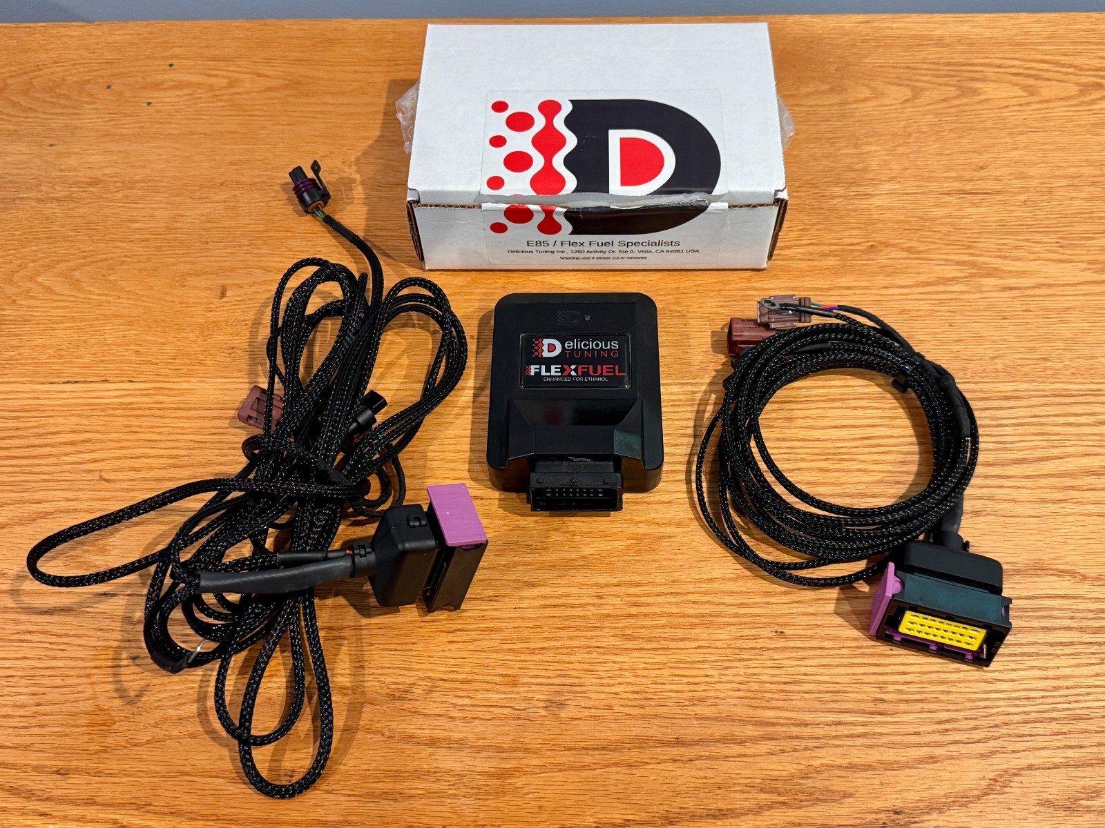 Delicious Tuning V3 CAN-Bus Flex Fuel Kit Controller Harness Subaru WRX FA20