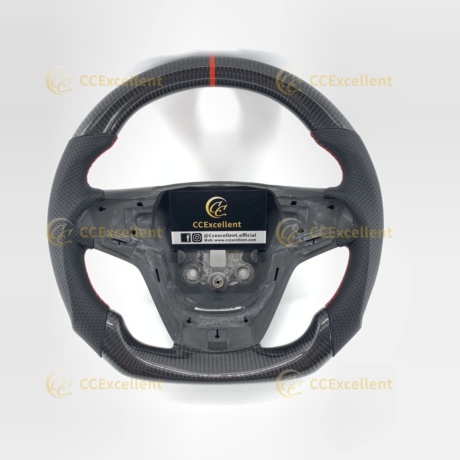 Custom Real Carbon Fiber Steering Wheel For Holden HSV VF Chevy SS 2013–2017
