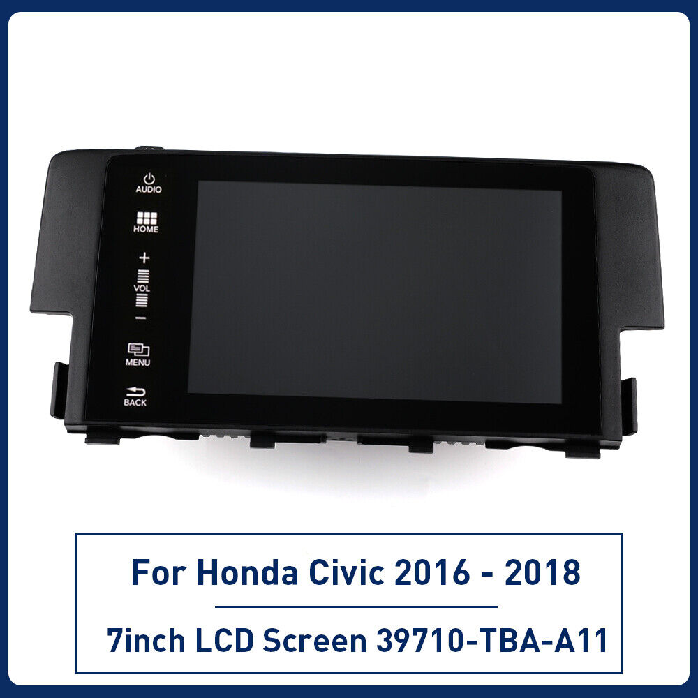 FOR 2016-18 Honda Civic Radio OEM Navigation Display Touch Screen 39710-TBA-A11