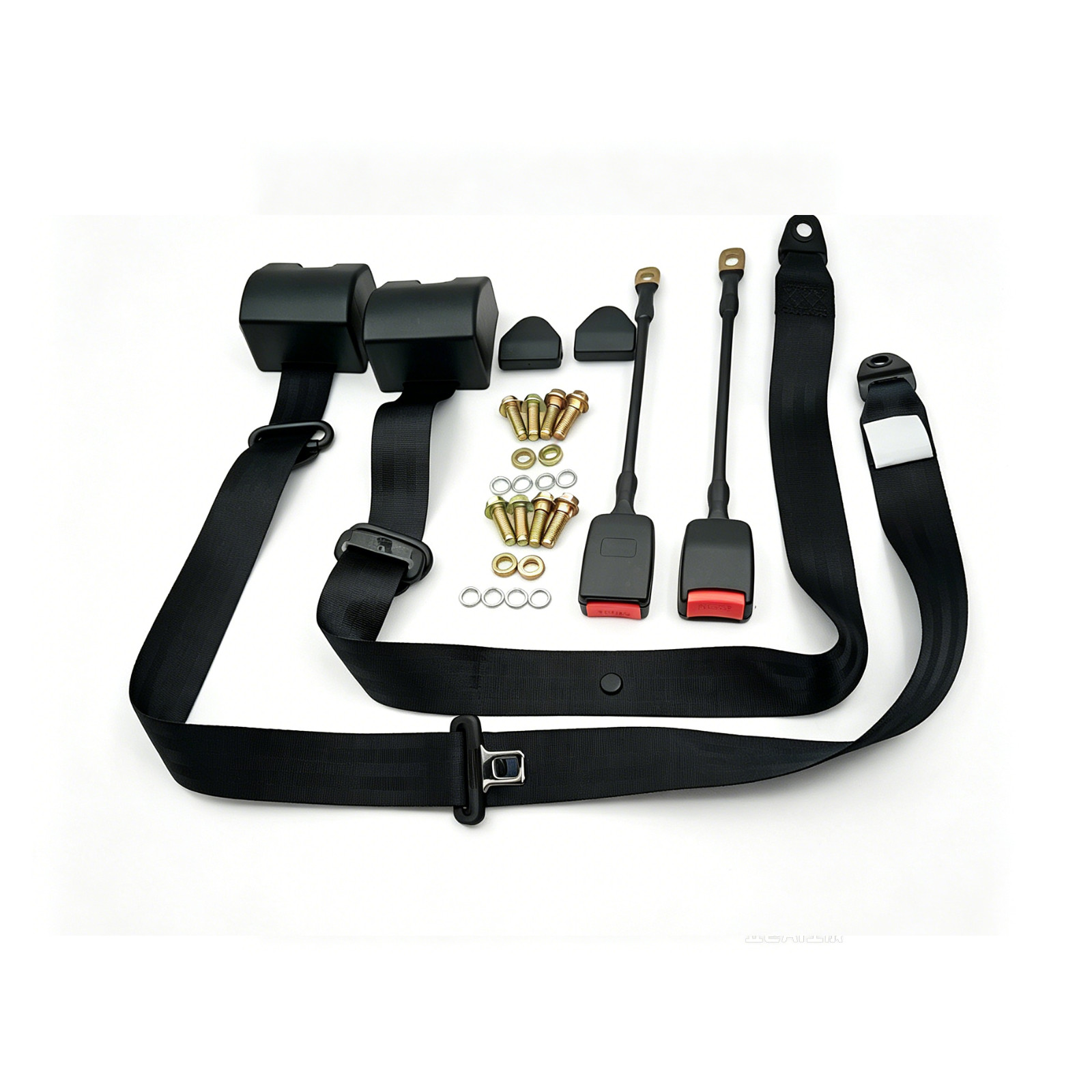 2 Set Front Seat Belts 3 Point Universal Fit for Jeep CJ7