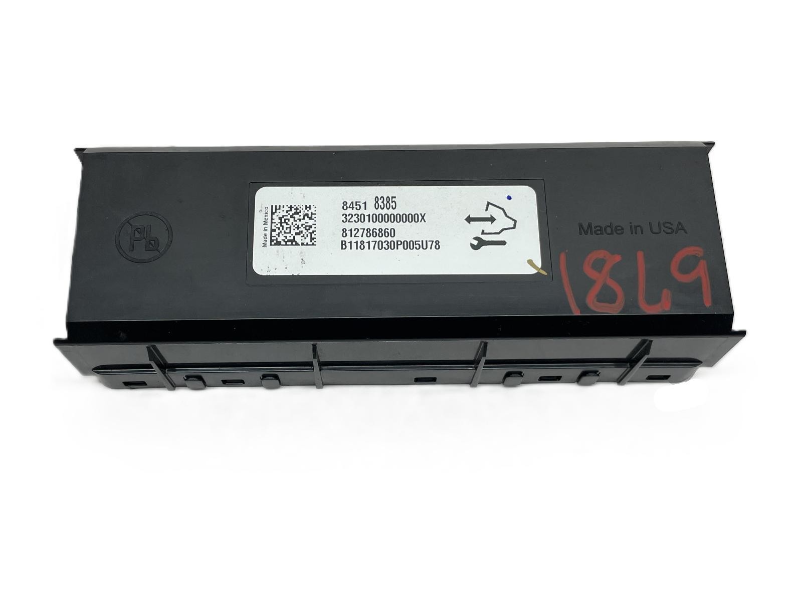 2019 CHEVY CAMARO Temperature Control Module GM OEM 84518385
