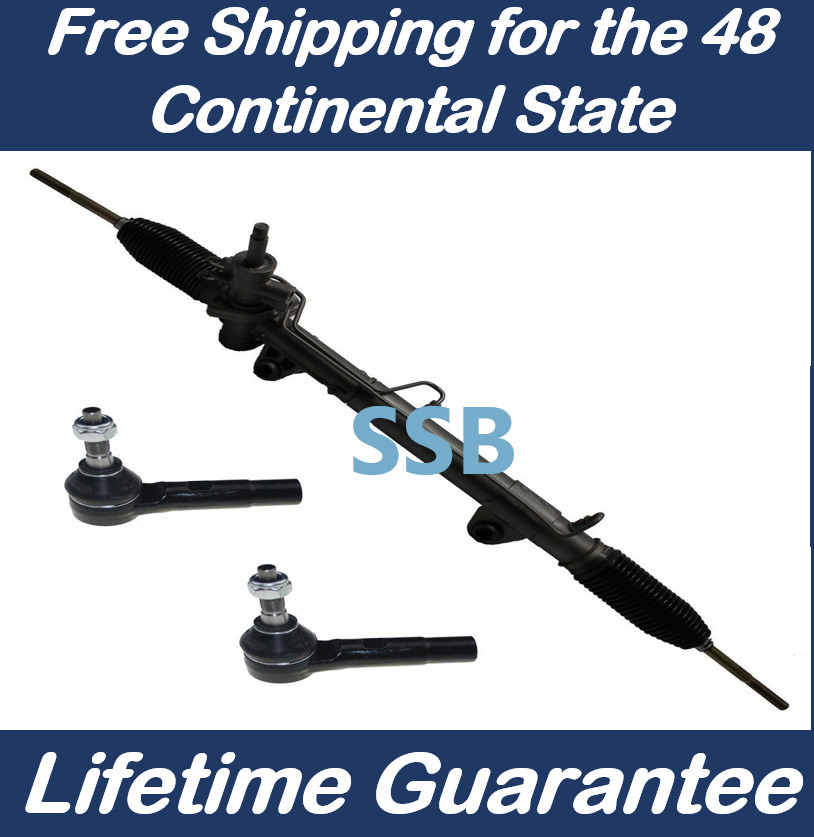 248+2 ✅Power Steering Rack and Pinion  for BMW 745 05-02 +2 Outer tie rods ✅