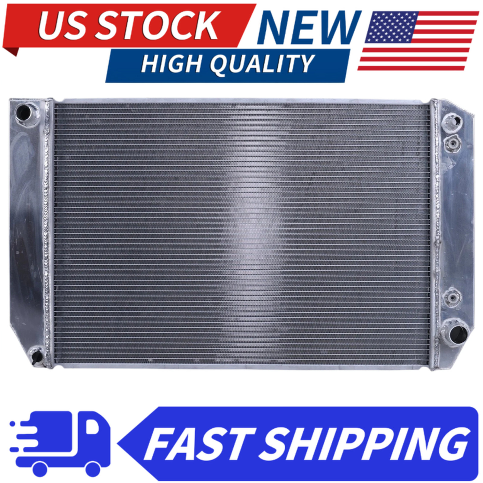 Full Aluminium Radiator Fits 1987-1997 Chevrolet P30 GMC P3500 7.4L V8 52462535