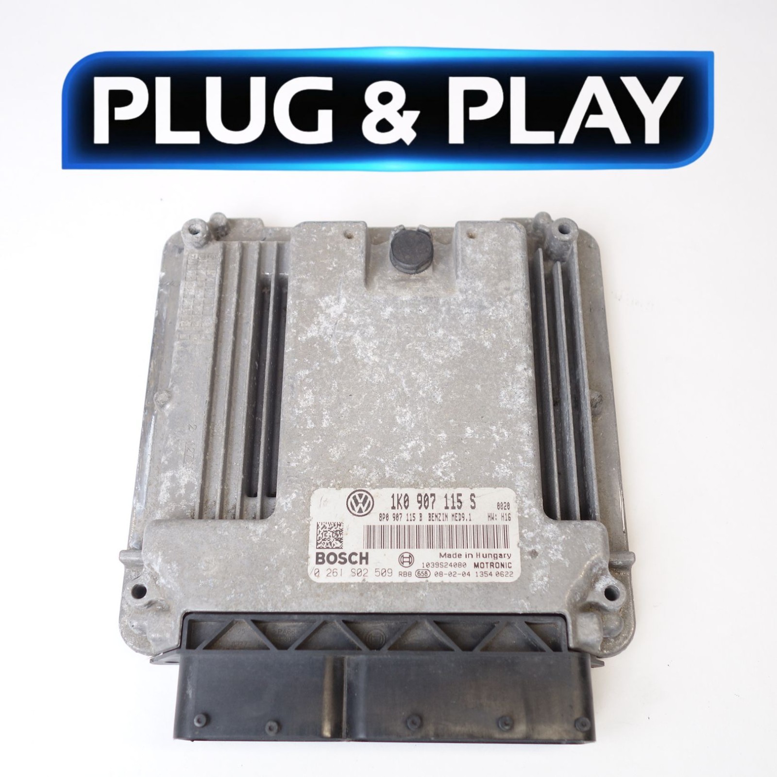 1K0907115S Volkswagen Golf Jetta 2007-2014 2.0 Engine Computer Plug N Go...