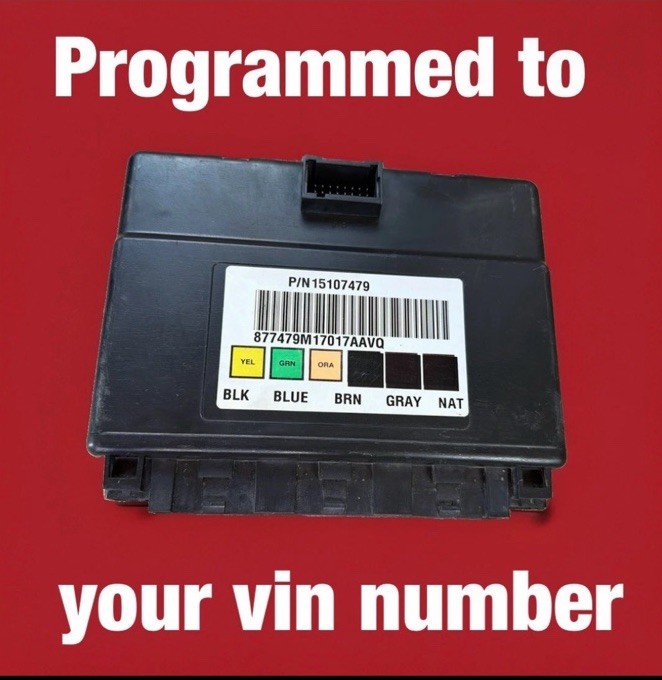 ✅ 06-07 GM BCM PROGRAMMED TO YOUR VIN 15107479 BODY CONTROL MODULE
