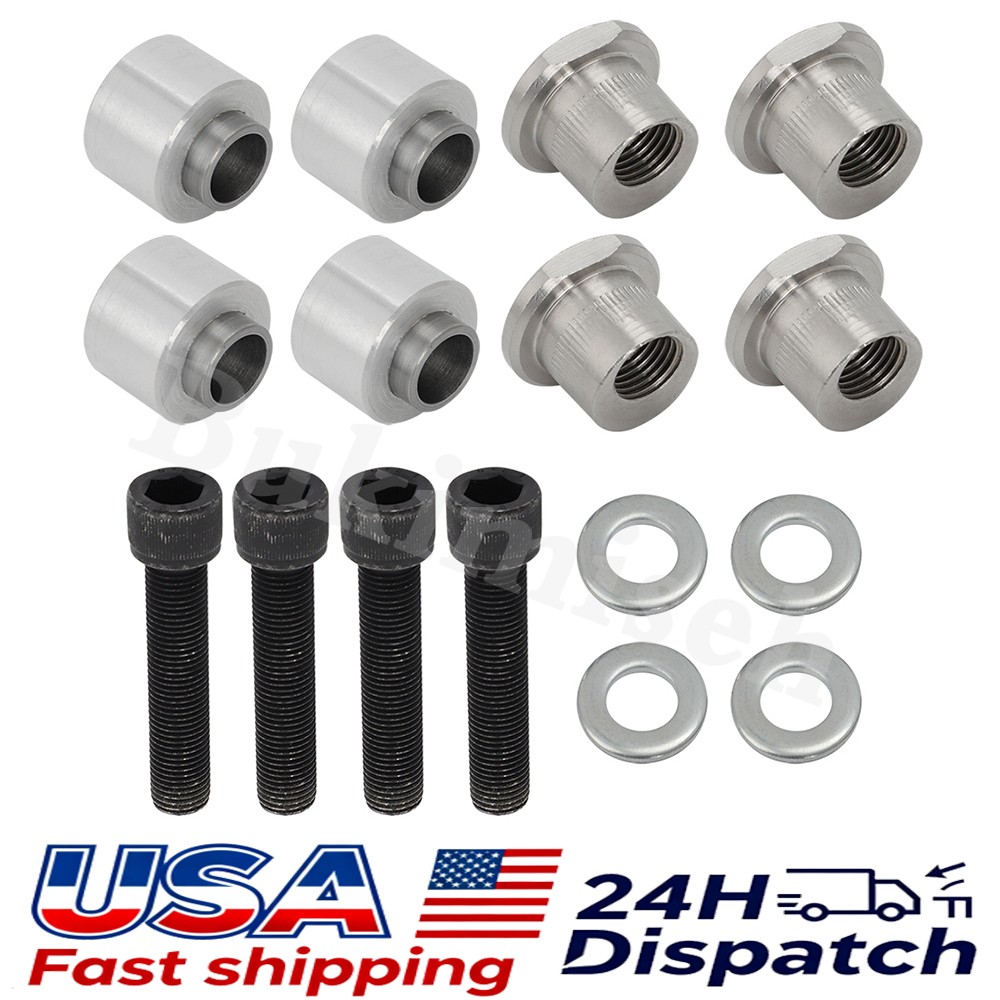 Stainless Steel Caliper Adapter 17mm RCAs Brake Upgraded Kit For LEXUS IS300 US
