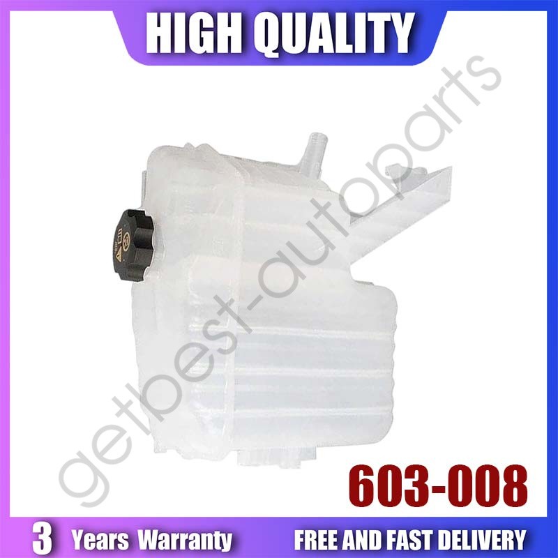 13-16 Silverado Sierra 2500 3500 HD 6.6 V8 Pressurized Coolant Reservoir 603-008
