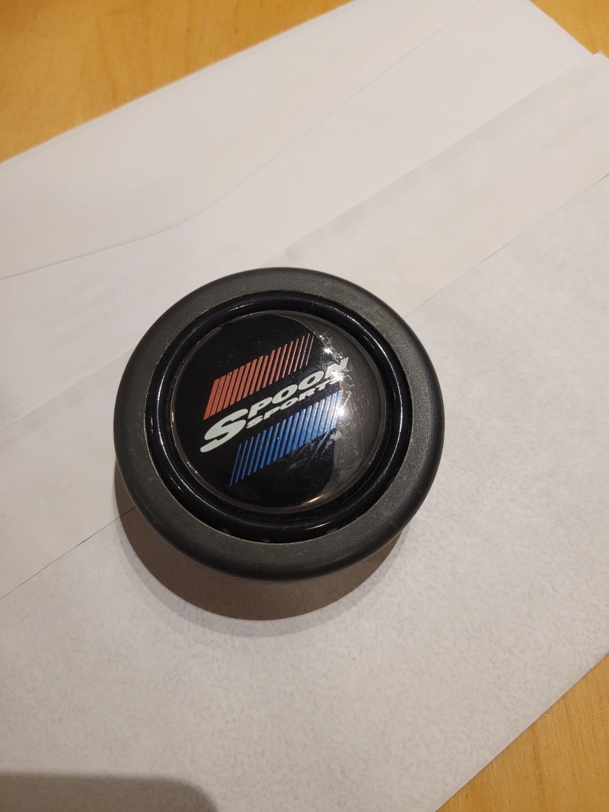 RARE SPOON SPORTS HORN BUTTON 2ND GEN EK9 CTR DC2 ITR EG6 SIR JDM CIVICB INTEGRA RARE SPOON SPORTS HORN BUTTON 2ND GEN EK9 CTR DC2 ITR EG6 SIR JDM CIVICB INTEGRA