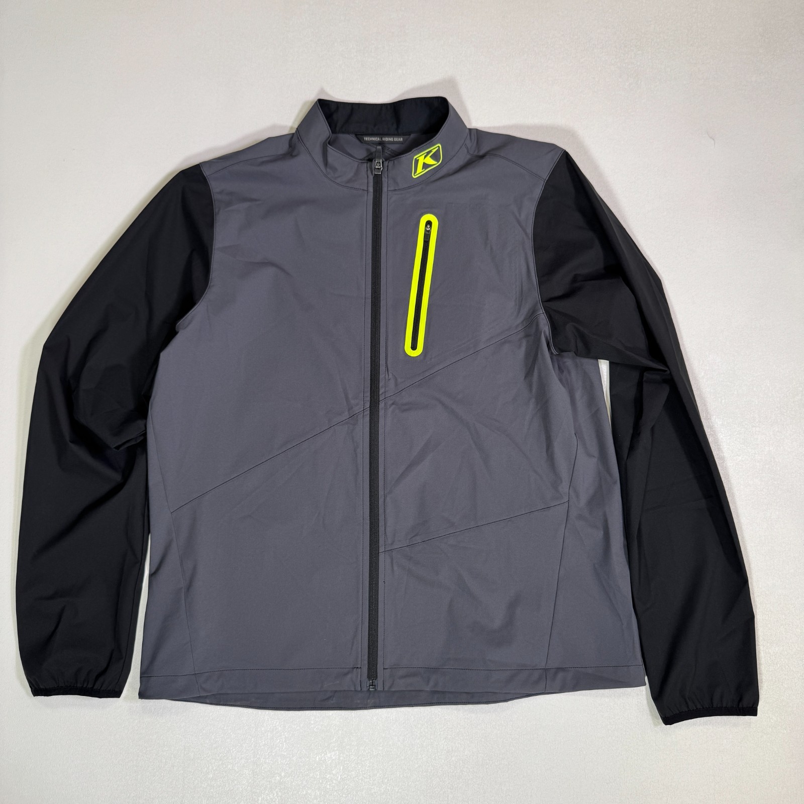 KLIM Men\'s Zephyr Wind Shirt Lightweight Shell - Large - Asphalt