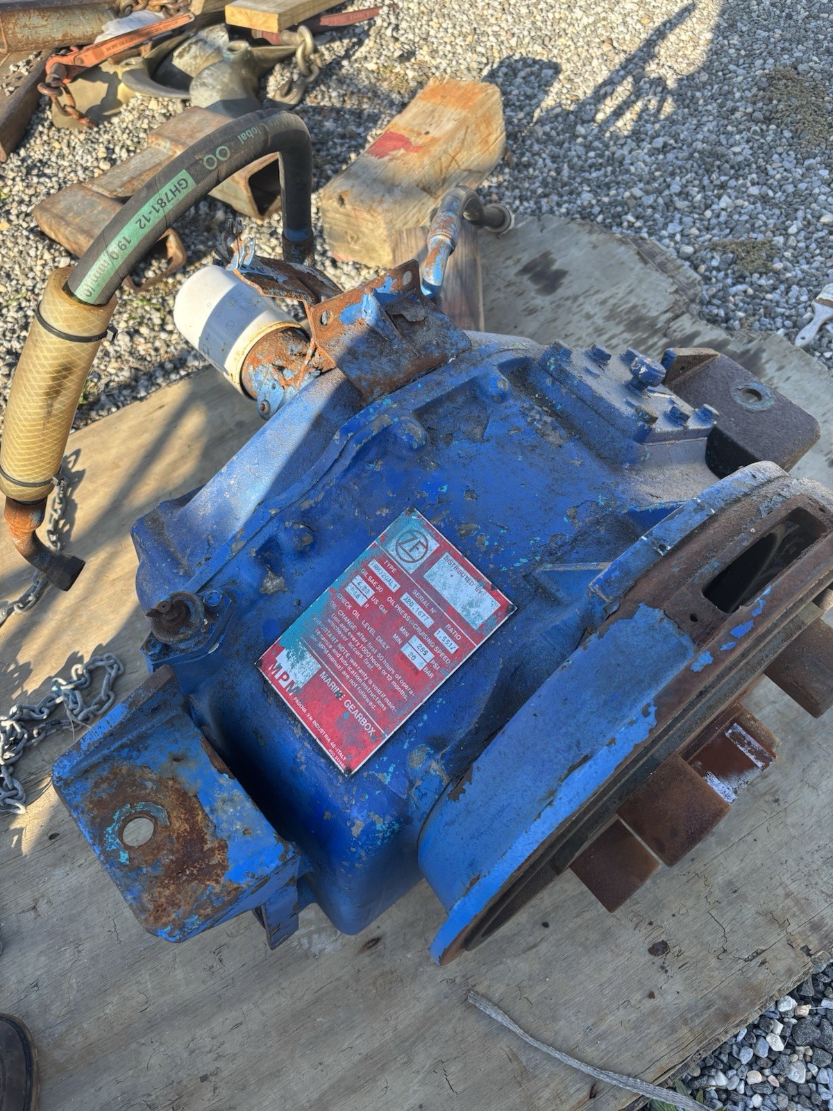 ZF Marine irm320A  , 1.552:1 Ratio Transmission / Gearbox  USED TAKE OFF