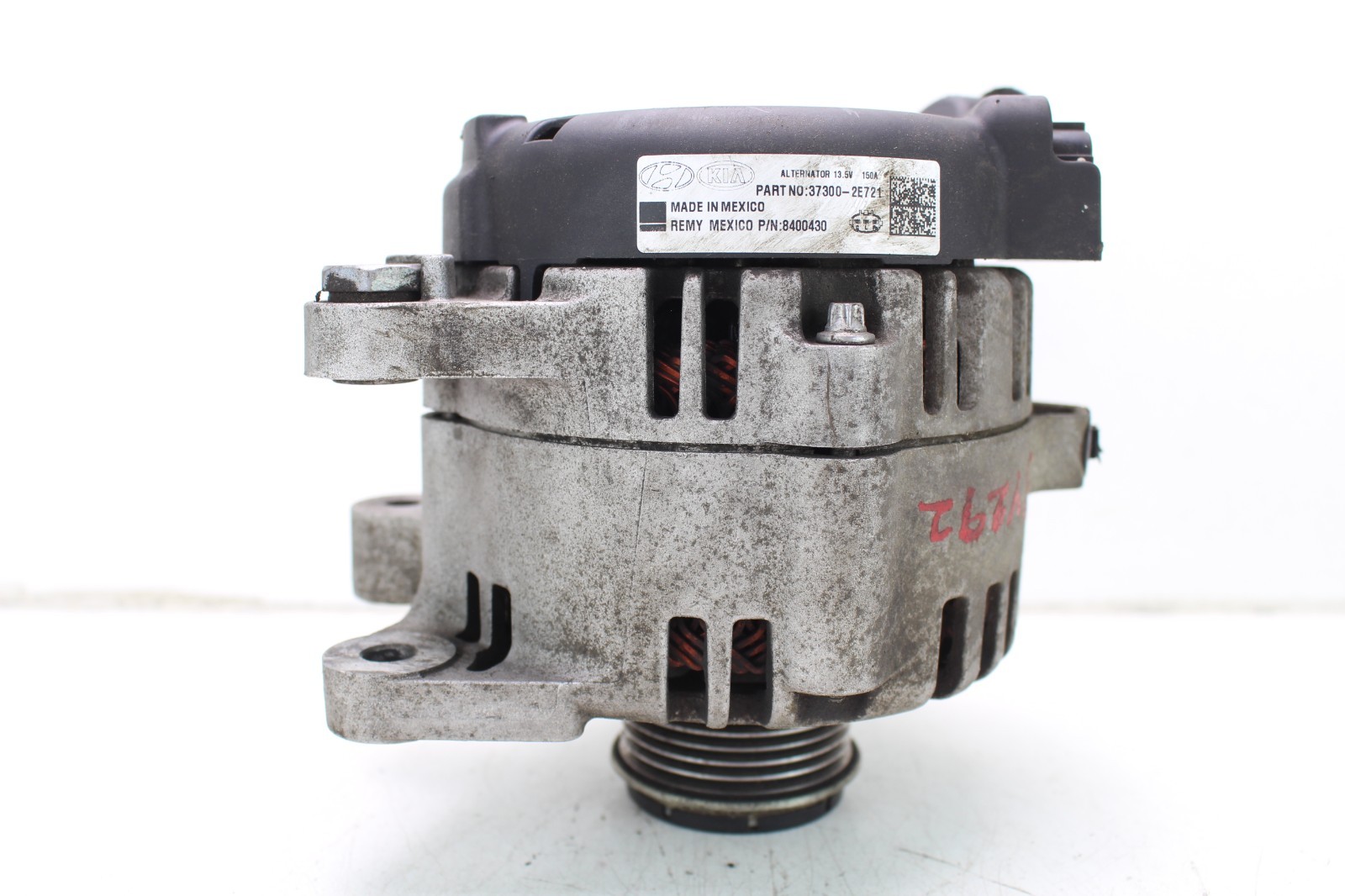 2017-2020 HYUNDAI ELANTRA 2.0L 4 CYLINDER ALTERNATOR OEM, 37300-2E721