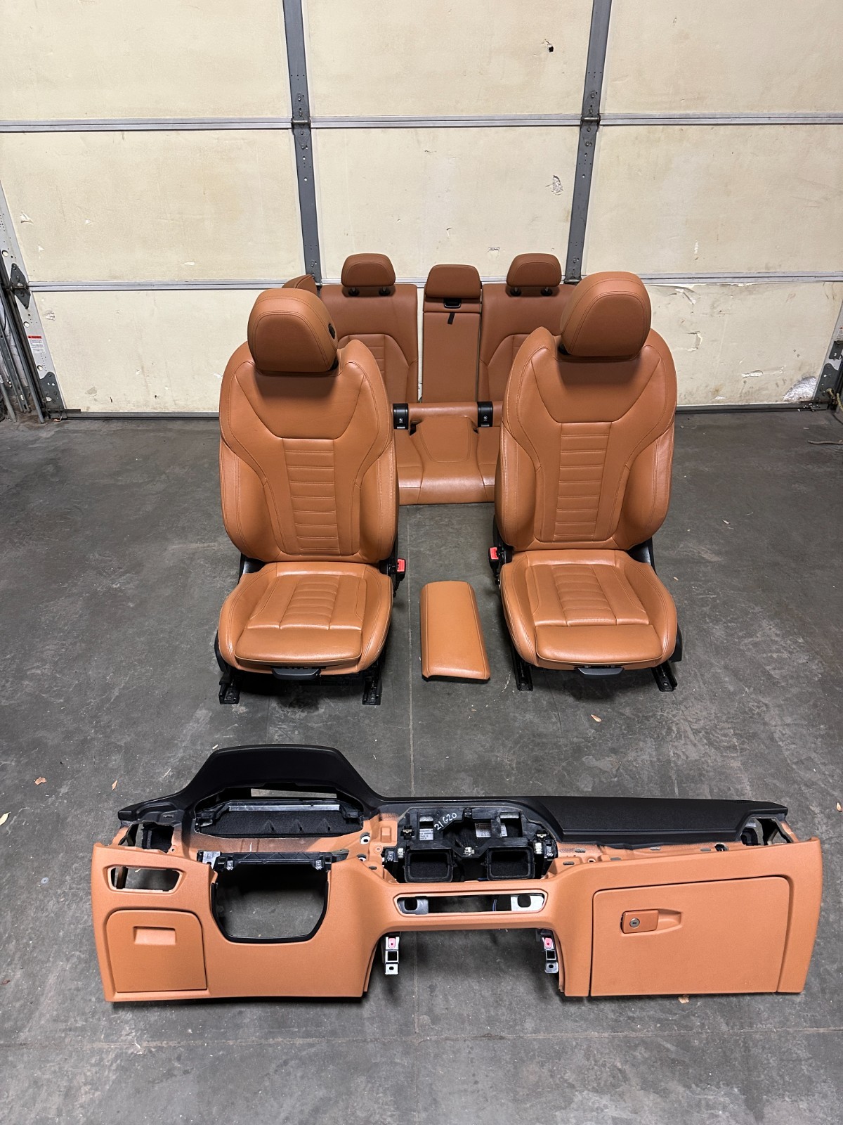 2019-2025 BMW 330i G20 Interior Set Seats DASH DOOR PANELS TACORA BROWN VERNASCA