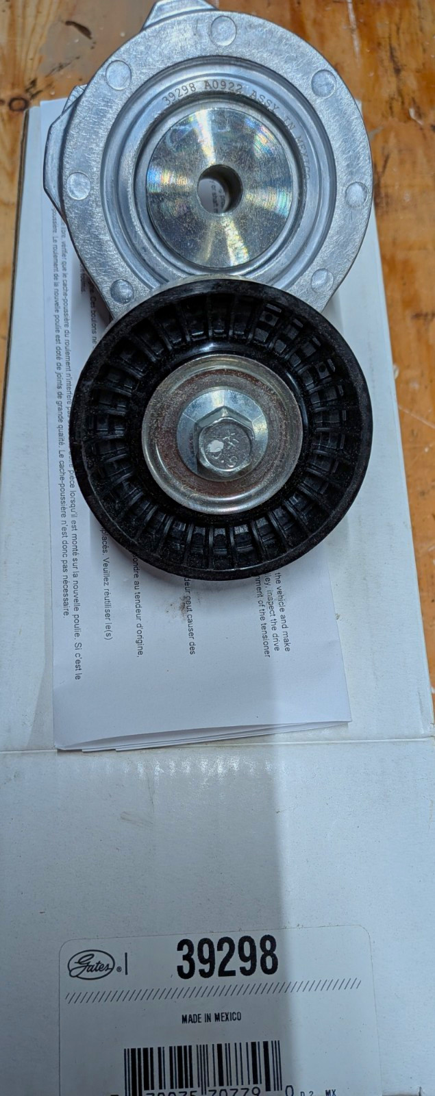Genuine Gates DriveAlign Automatic Belt Drive Tensioner 39298