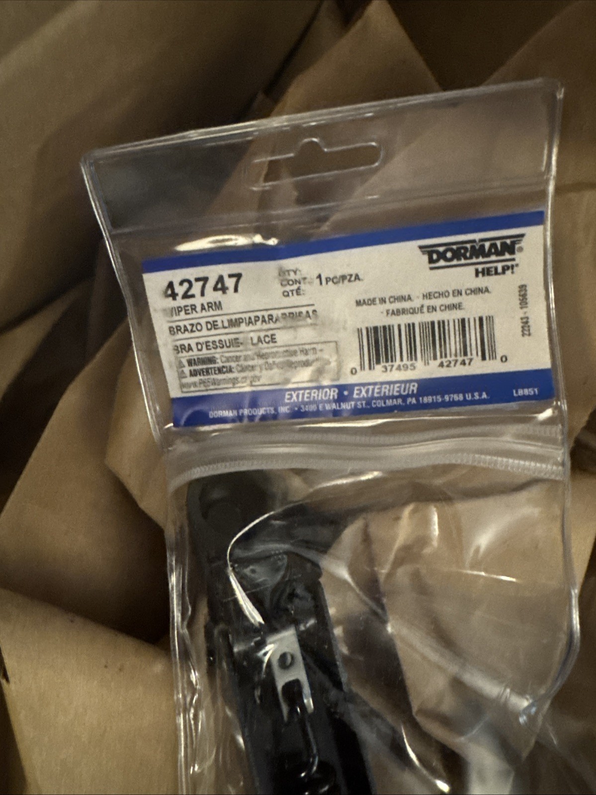 42747 Doorman Wiper Arm Replacement See Description for Compatibility