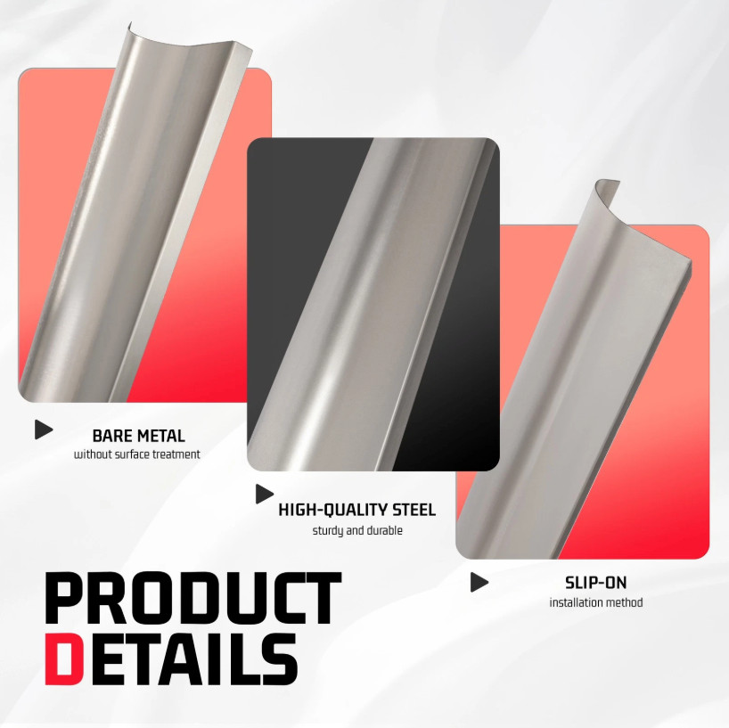 Outer Rocker Panels For 04-12 Chevrolet Colorado GMC Canyon Extended Cab Slip On Outer Rocker Panels For 04-12 Chevrolet Colorado GMC Canyon Extended Cab Slip On