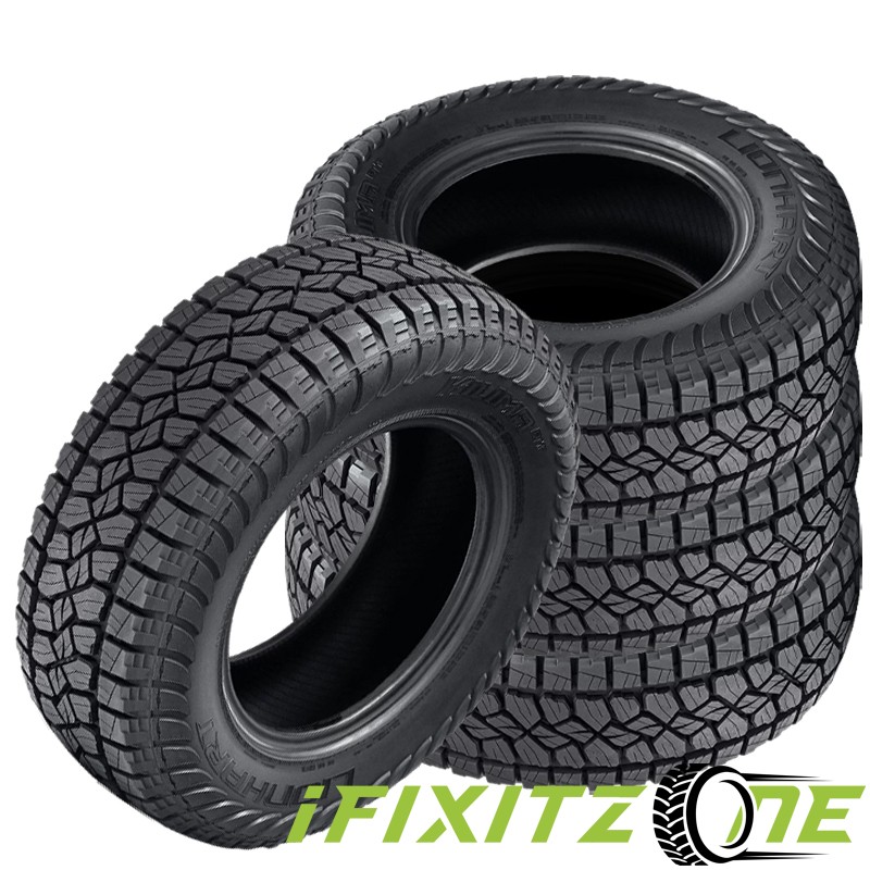 4 Lionhart Kilima A/T 245/60R18 105T Truck SUV All Terrain 50K Mileage 600AA