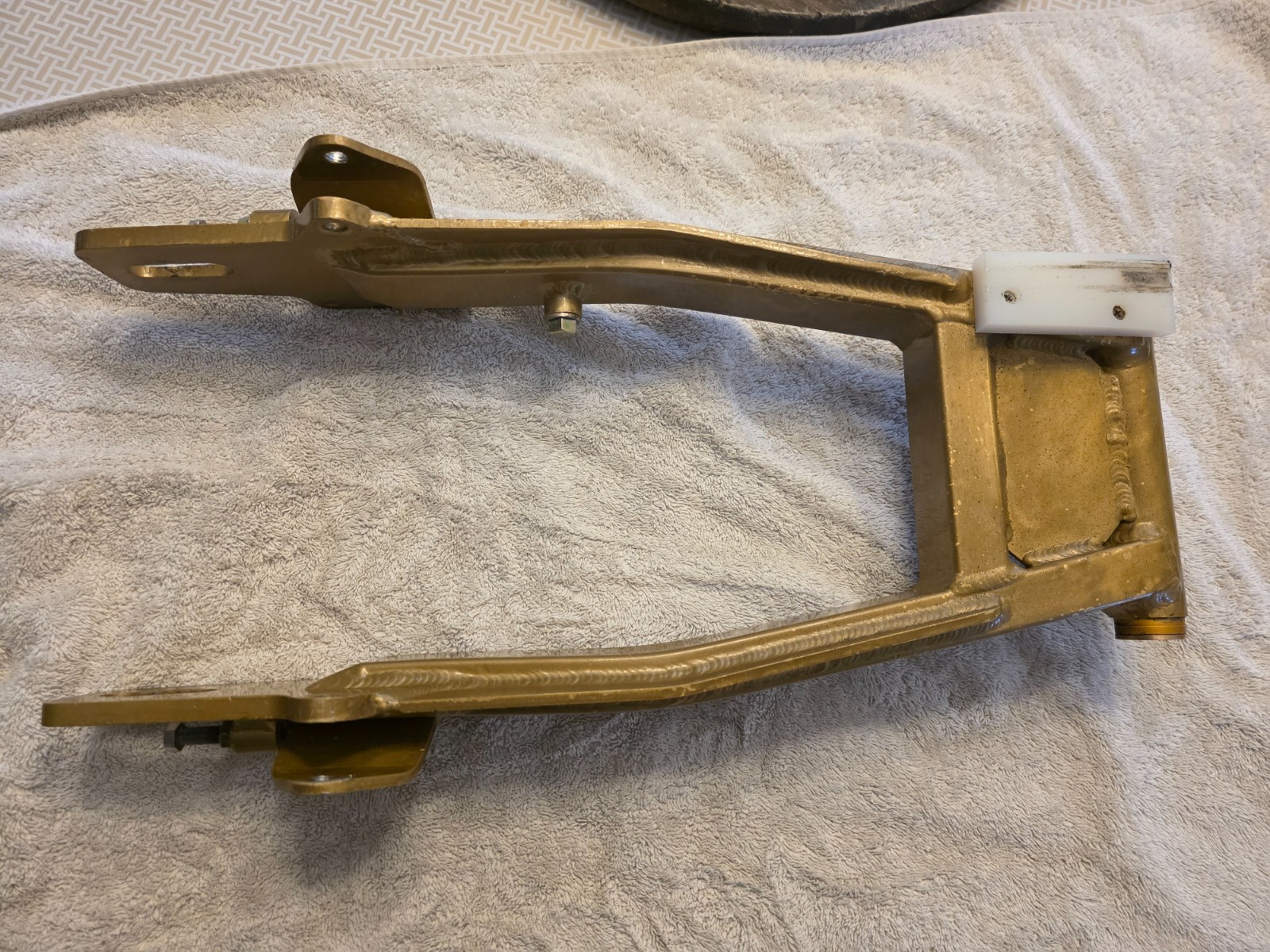 DG aluminum swing arm - very rare - vintage motocross (76-78 CR125) AHRMA