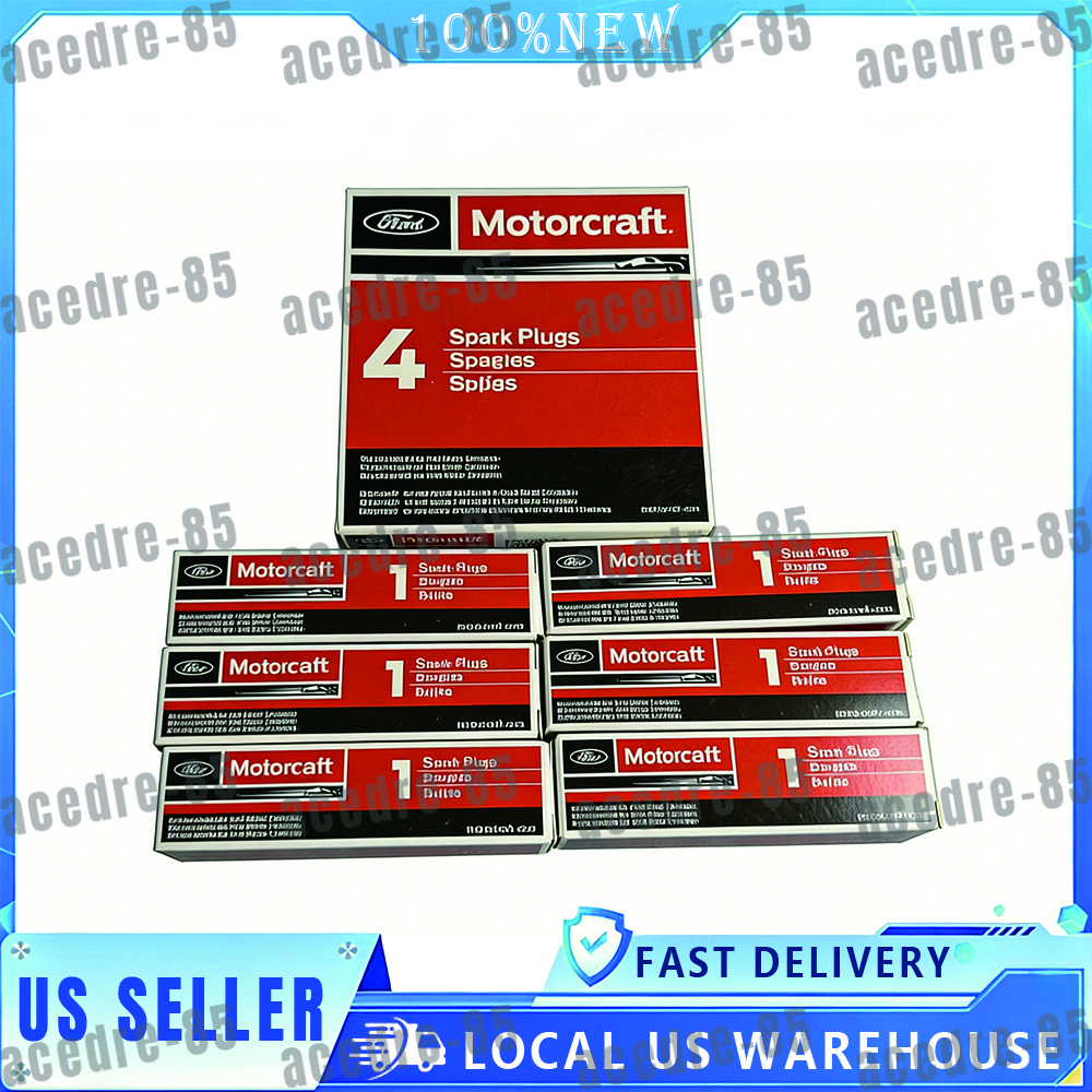 GENUINE FORD Motorcraft Spark Plug 6PCS For Ford Edge Lincoln MKX MKZ SP594