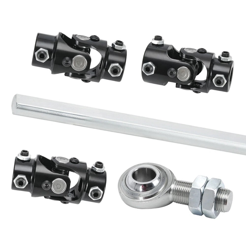 Steering Box Black U Joint 36\