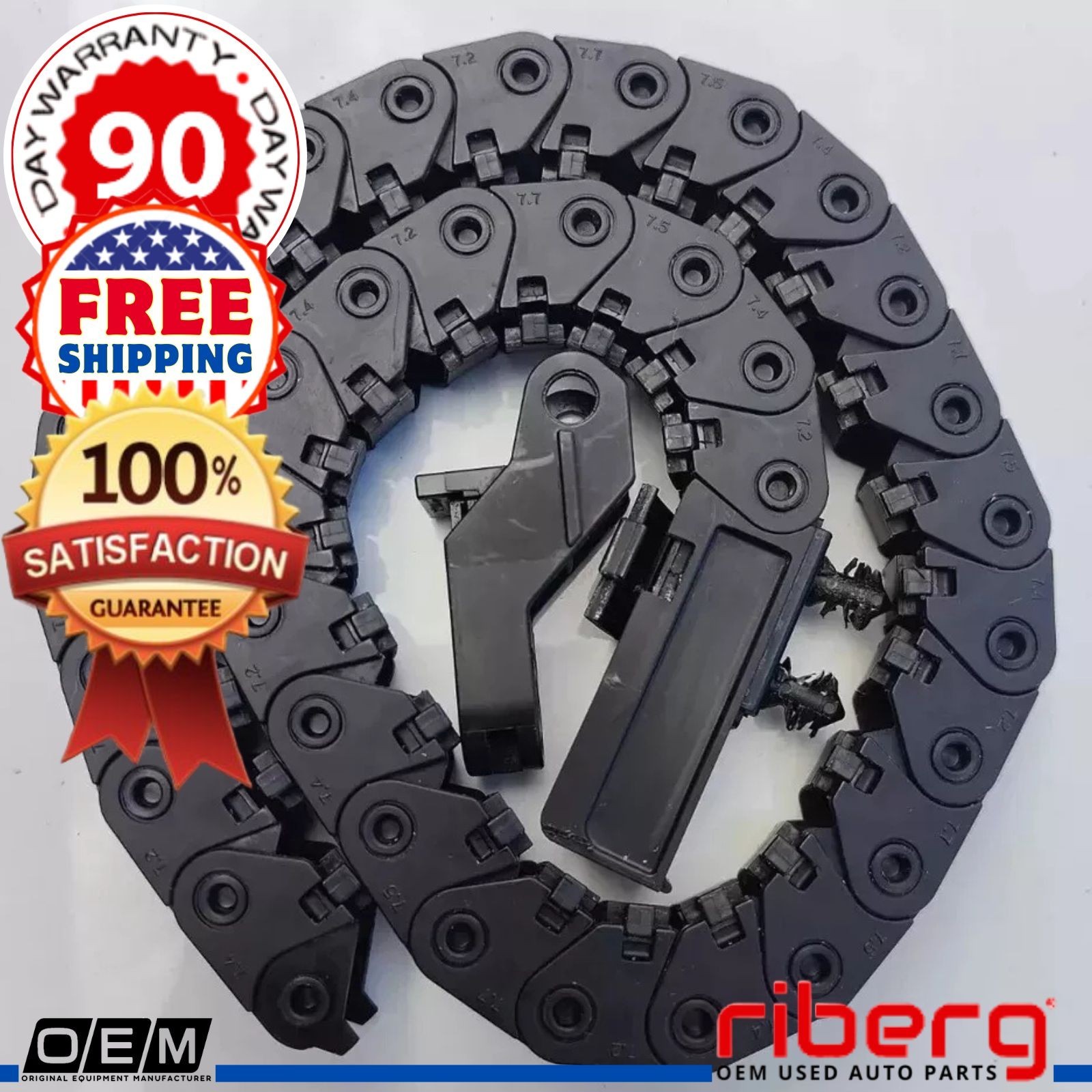 08-20 Dodge Grand Caravan Left Right Sliding Door Wire Harness Track Repair Kit