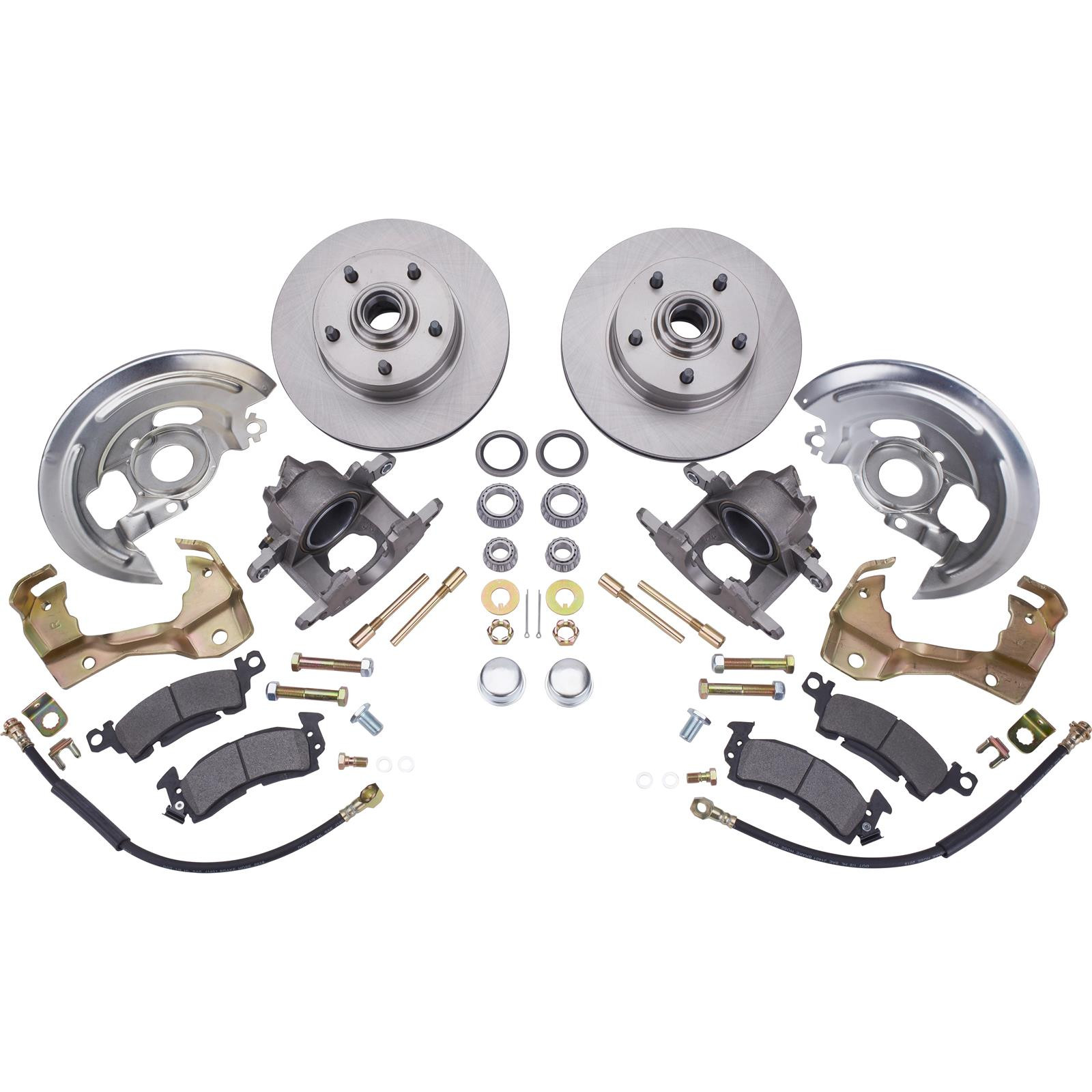 FITS FOR 1964-1974 GM A BODY CHEVY CHEVELLE CAR FRONT DISC BRAKE KITS - US STOCK