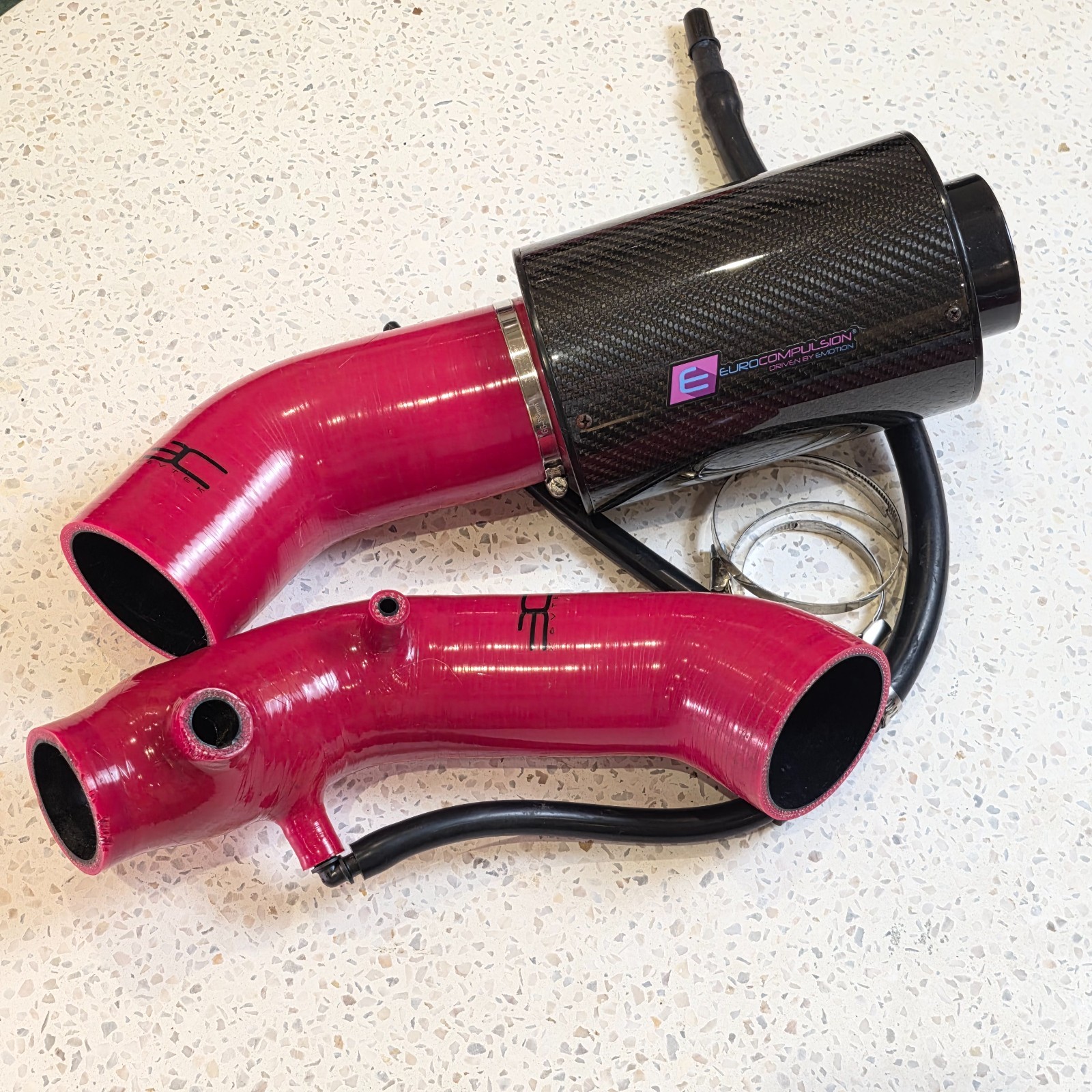 17-20 Fiat 124 Spider Eurocompulsion V4 Cold Air Intake