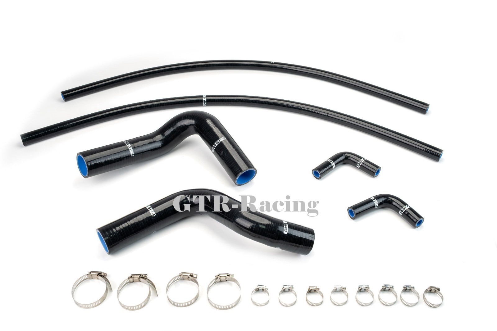 Silicone radiator heater hose Kit fit Ford MUSTANG 289-302 1964-1968 Black New