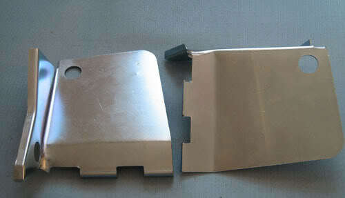 1970-74 E-Body Cuda Barracuda Challenger 1/4 Front Torque Boxes 1970-74 E-Body Cuda Barracuda Challenger 1/4 Front Torque Boxes