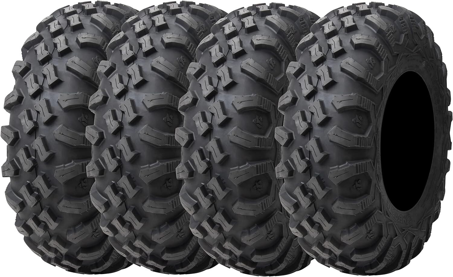 Set of 4 Tusk Megabite UTV ATV Tires (29x9-14 / 29x11-14)