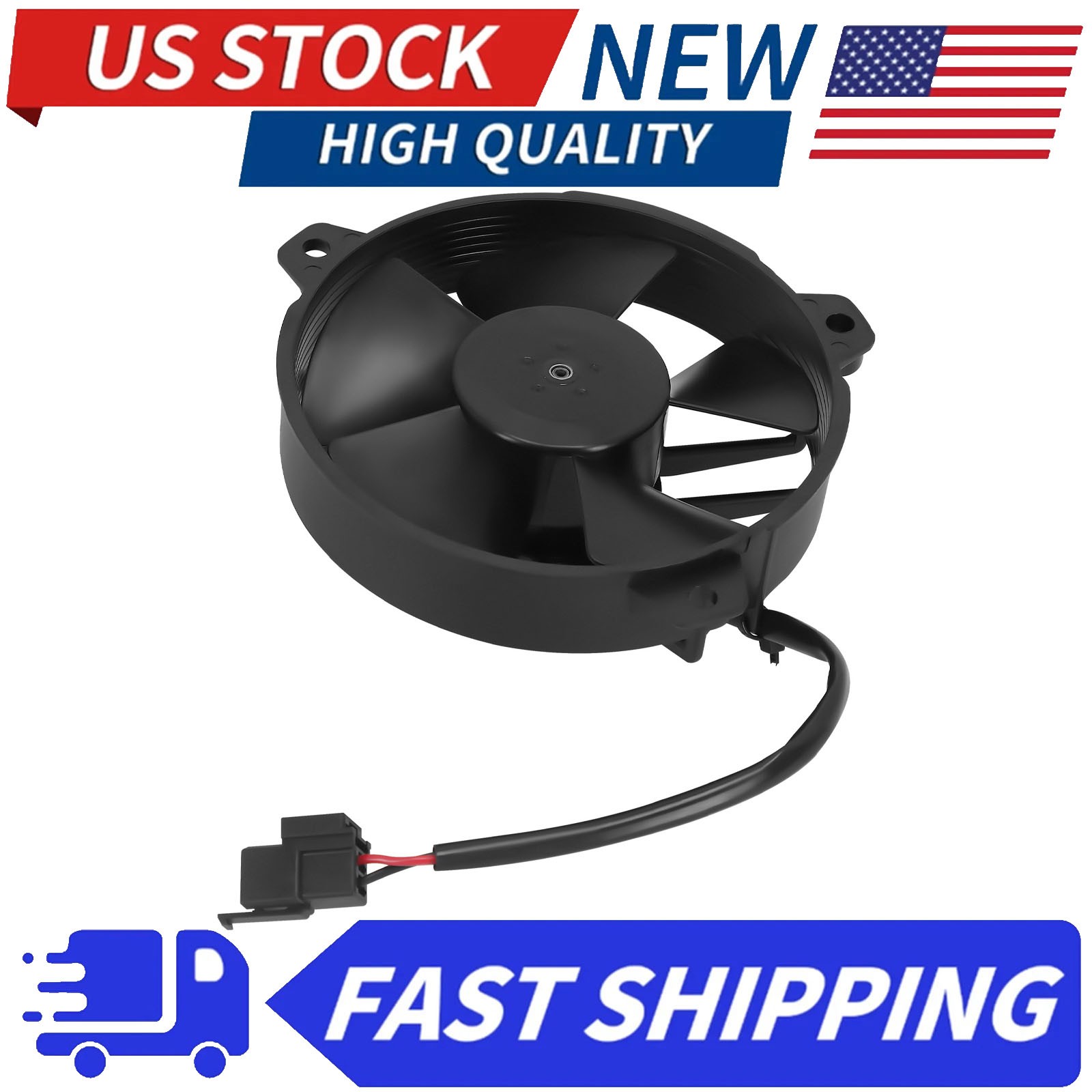 12 V 342 cfm 5.2\'\' Puller Fan Straight Blade fit for 30103011 VA31-A101-46A
