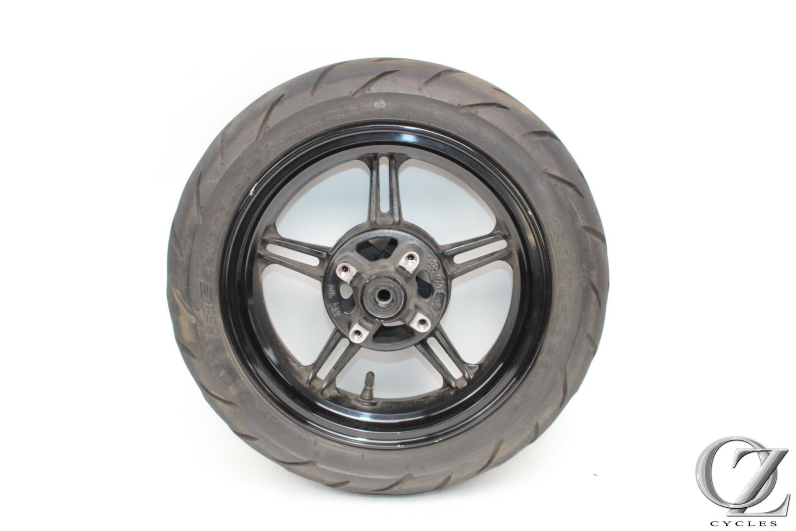 17-24 Kawasaki Z125 BR125 Rear Rim Wheel 12x3.50 STRAIGHT