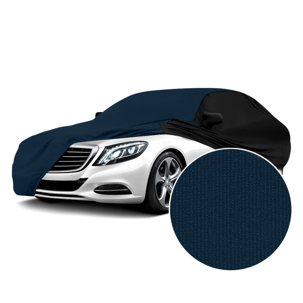For Ferrari 328 GTS 86-89 Car Cover Satin Stretch Indoor Navy Blue Custom Car