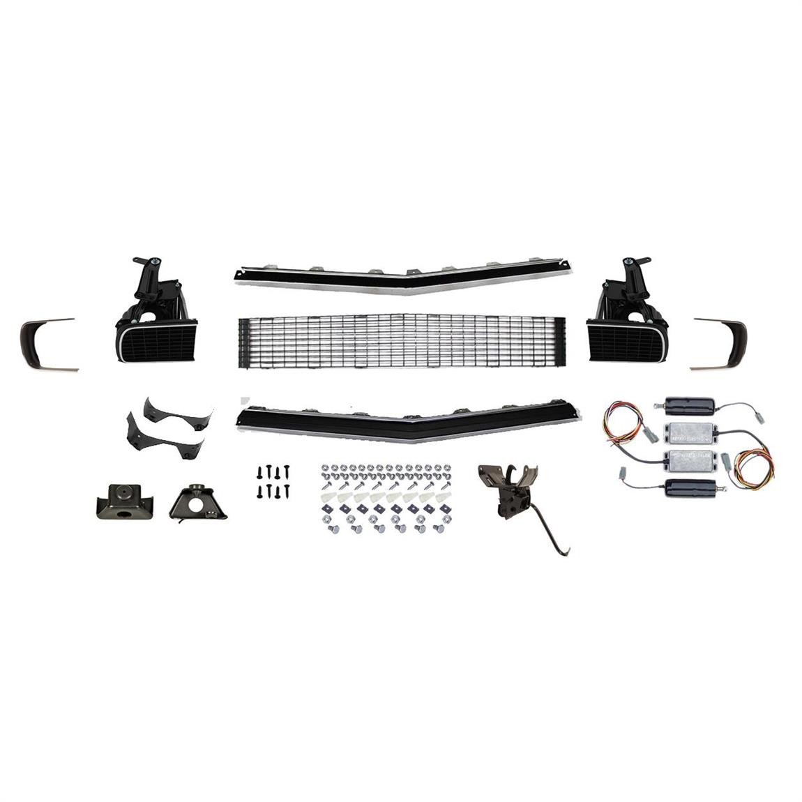Speedway Motors Complete 1967 Camaro RS Headlight Conversion Kit