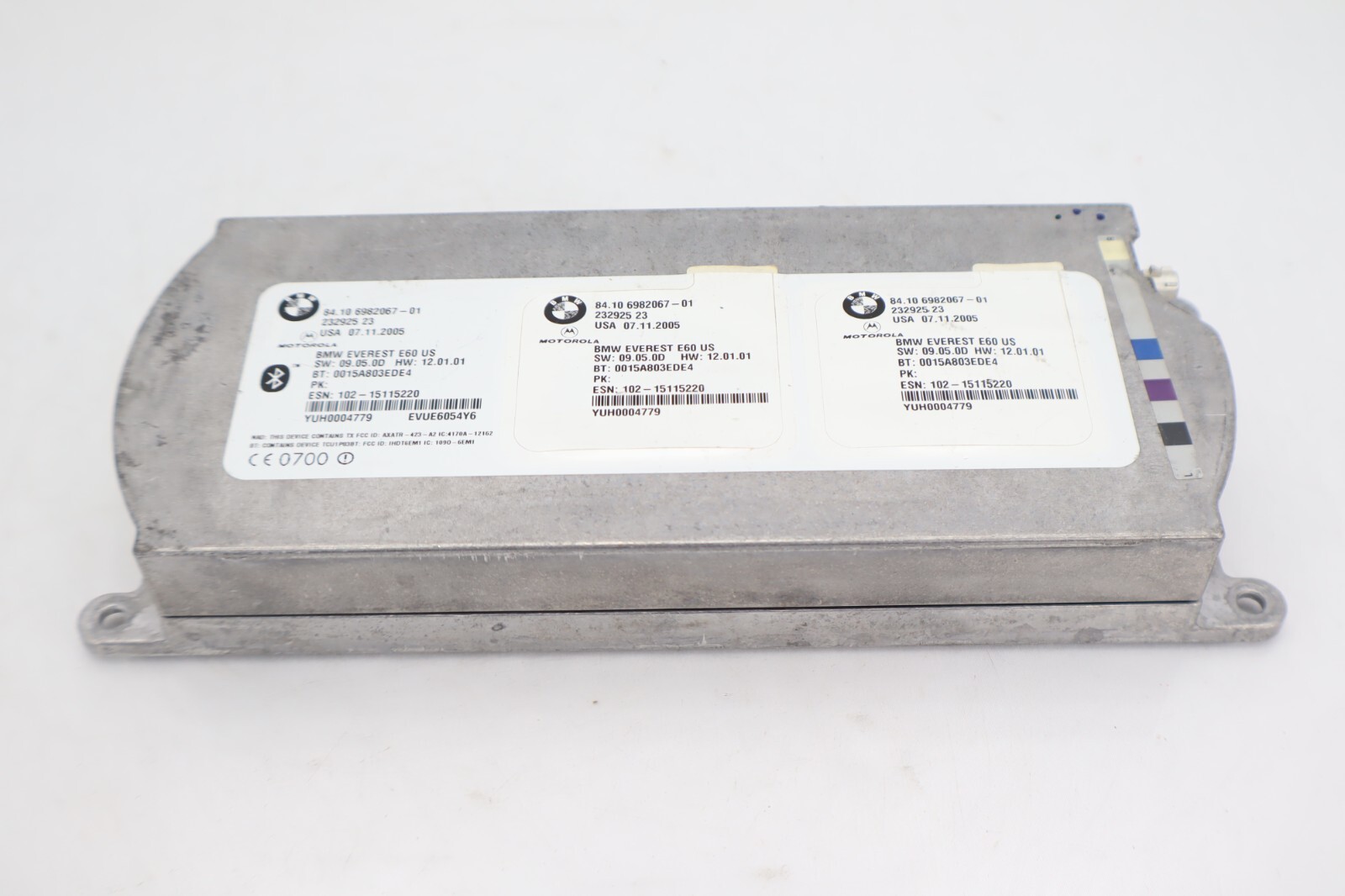 ✅ 06-08 BMW E60 E90 325i 330Xi Telamatics Bluetooth Module Unit 6982067-01 OEM