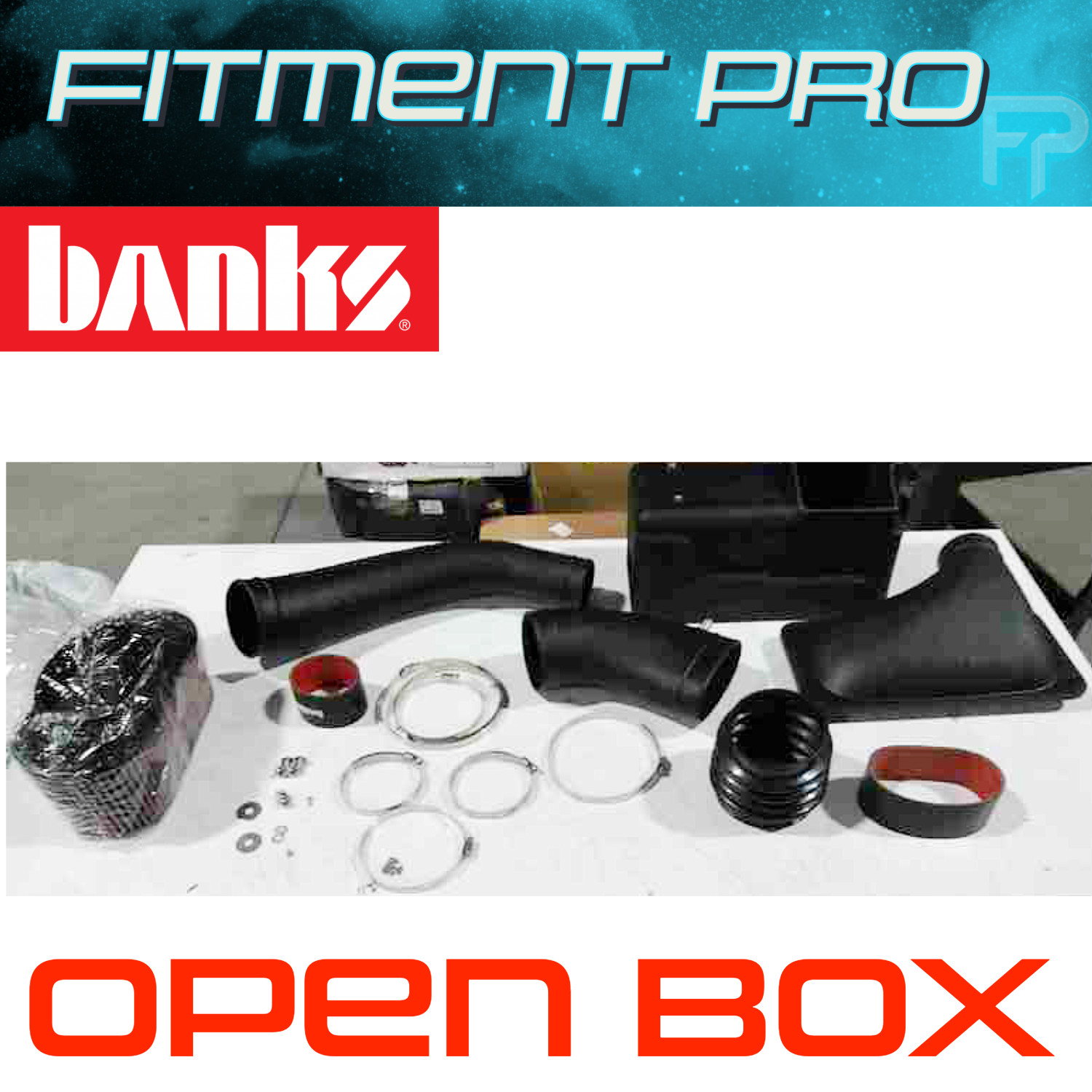 Banks Power 49191 Ram-Air Intake System For 2006-2018 Ford 6.8L Class-A Moto