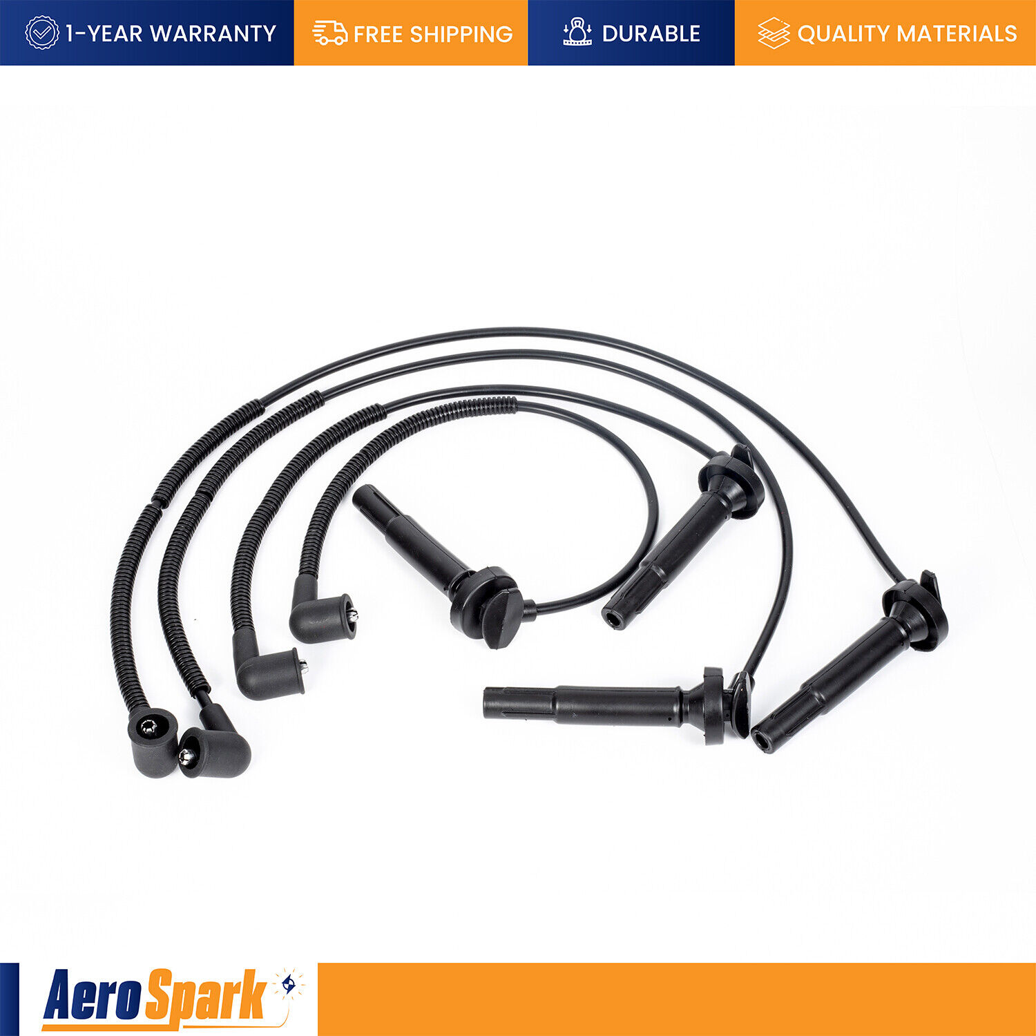 Spark Plug Wire Set for 2006 Saab 9-2X 05-11 Subaru Impreza Forester Legacy 4733