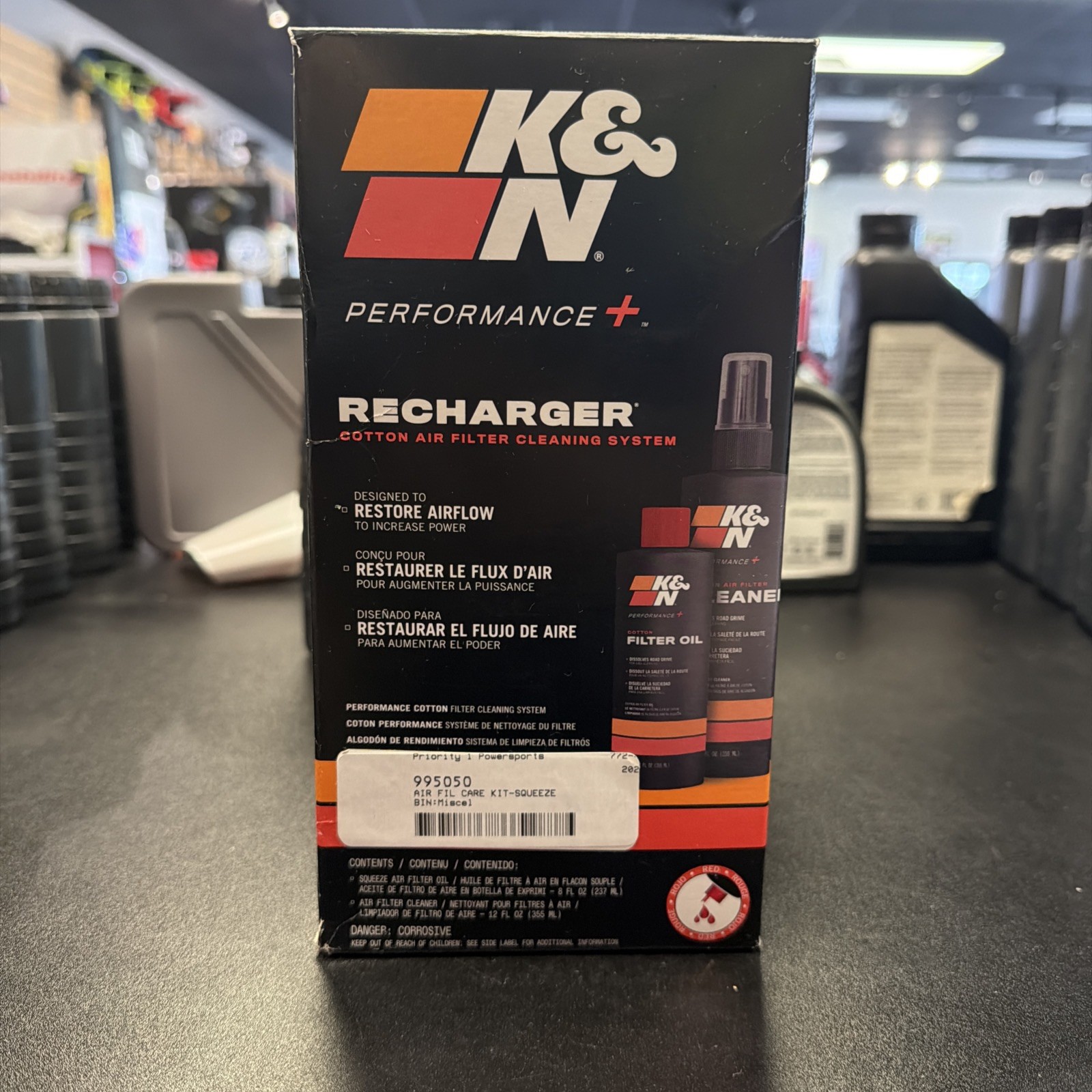 K&N Recharger Cotton Air Filter Cleaning System | 995050 K&N Recharger Cotton Air Filter Cleaning System | 995050